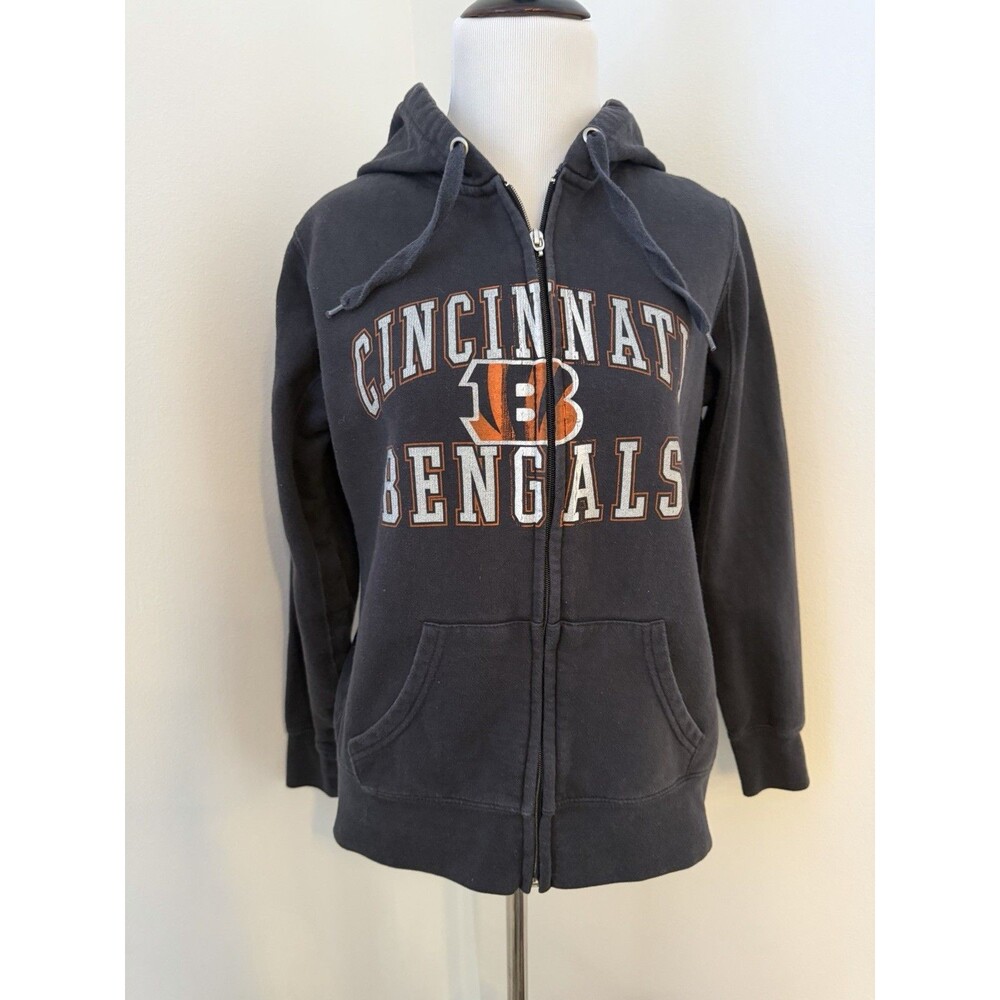 NFL Cincinnati Bengals Women’s Zipper Sweatshirt